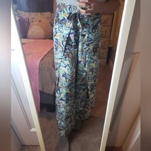 Wide Leg Culotte/Long Skirt Style Pants